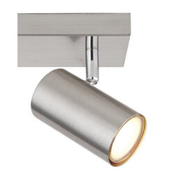 Luminosa Lighting Luminosa Robby Ceiling Spotlight Bar Nickel Matt 3X Gu10 - thumbnail 5