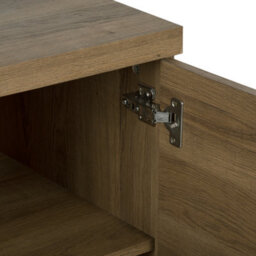 Beliani Industrial Cabinet Timber Dark Brown - thumbnail 8