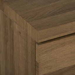 Beliani Industrial Cabinet Timber Dark Brown - thumbnail 7