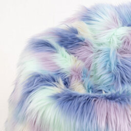 icon Kids Classic Faux Fur Bean Bag Chair Unicorn Bean Bags For Children - thumbnail 5