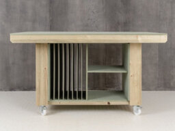 Arbor Garden Solutions Art/craft Table, Project Workbench With Storage V.3. (L-180 X D-122 X H-90Cm) - thumbnail 6