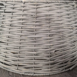 48Or70Cm Samuel Alexander Kd Willow Christmas Tree Skirt Wicker Rattan  Large Light Grey - thumbnail 9