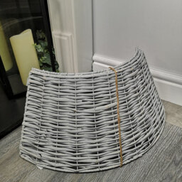 48Or70Cm Samuel Alexander Kd Willow Christmas Tree Skirt Wicker Rattan  Large Light Grey - thumbnail 8