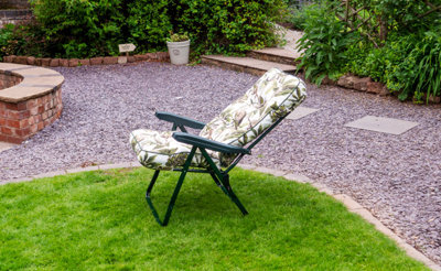 Glendale Garden & Leisure Tropical Green Deluxe Recliner