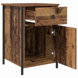 Berkfield Bedside Cabinets 2 Pcs Old Wood 40X42X60 Cm Engineered Wood - thumbnail 6