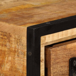 Berkfield Industrial Tv Cabinet With Drawers 120X30X40 Cm Solid Mango Wood - thumbnail 6