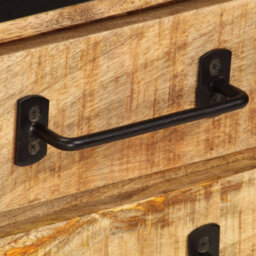 Berkfield Industrial Tv Cabinet With Drawers 120X30X40 Cm Solid Mango Wood - thumbnail 7