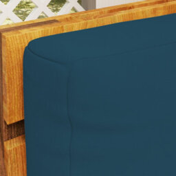 Outsunny 2 Seat Pallet Cushions 20Cm Thick Outdoor Seat Pads, Navy Blue - thumbnail 9
