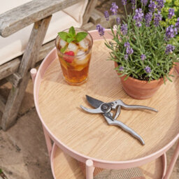 Nöa & Nani Noa & Nani Flora Outdoor Coffee Table Garden Patio Table For Balcony & Deck In Blush Pink - thumbnail 2