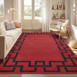 Aspire Homeware Luxury Large Rug, Non-Slip Plush Living Room Bedroom Area Carpet, Cosy Floor Rug Lexi (L)230 X (W)160Cm