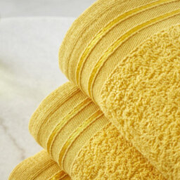 Gc Gaveno Cavailia 4 Pack Wilsford Supreme Bath Sheet Ochre Highly Absorbent Egyptian Cotton Towel Set - thumbnail 4