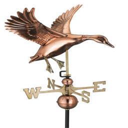 Espira 9605P Landing Duck Farmhouse Copper Weathervane - thumbnail 1