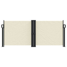 Walplus Retractable Side Awning Garden Sun Shade Canopy Gazebo For Back Door, Porch, Patio Cream 100X600 Cm - thumbnail 3