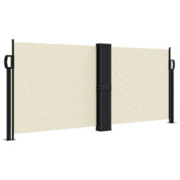 Walplus Retractable Side Awning Garden Sun Shade Canopy Gazebo For Back Door, Porch, Patio Cream 100X600 Cm - thumbnail 2
