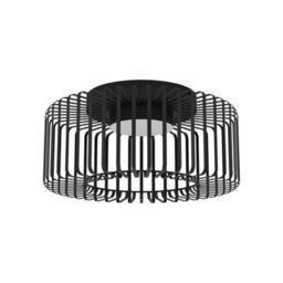 Eglo Ginestrone-Z Black Steel Rgb Ceiling Light - thumbnail 4