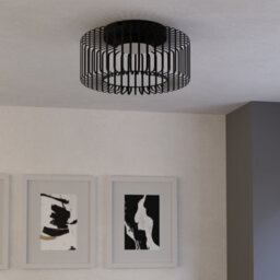 Eglo Ginestrone-Z Black Steel Rgb Ceiling Light - thumbnail 3