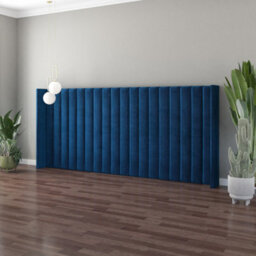 Aspire Grandeur Headboard In Plush Navy - thumbnail 4