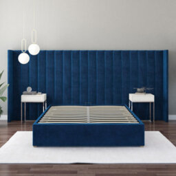 Aspire Grandeur Headboard In Plush Navy - thumbnail 2