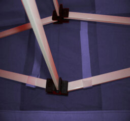 Crocodile Trading 3M X 3M Trader-Max 30 Commercial Instant Shelter Pop Up Gazebos Frame & Canopy - Navy Blue - thumbnail 8