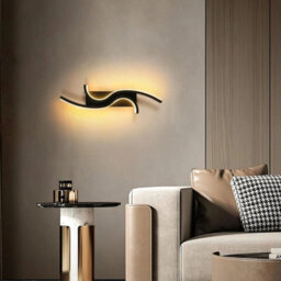 12W Modern Led Wall Lamp Indoor Acrylic Warm White Wall Light Bedroom Hallway - thumbnail 8