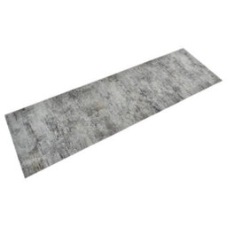 Berkfield Kitchen Rug Washable Beton 60X180 Cm Velvet - thumbnail 1