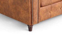 SquareBoxx Cedar Lounge Brown Sofa Set 3+2 - thumbnail 3