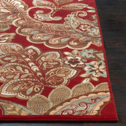 Livabliss Riley-Vintage Red Brown Green Traditional Boho Living Dining Bedroom Rug 200 X 290 Cm Easy Care, Non Shedding - thumbnail 5