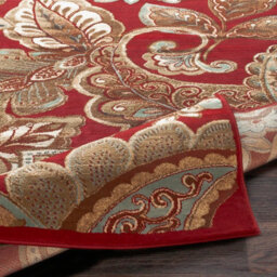 Livabliss Riley-Vintage Red Brown Green Traditional Boho Living Dining Bedroom Rug 200 X 290 Cm Easy Care, Non Shedding - thumbnail 4