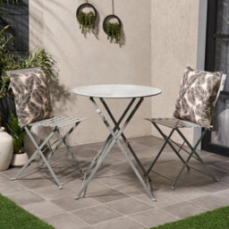 OHS 2 X Outdoor Garden Cushion Cover, Tropical - 45 X 45Cm - thumbnail 2
