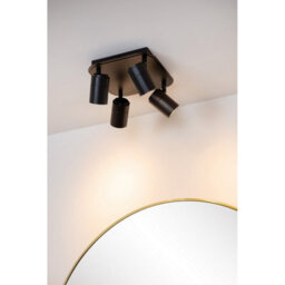 Lucide Lennert 4 Light Led Spotlight Plate Black - thumbnail 6