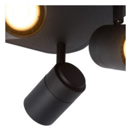 Lucide Lennert 4 Light Led Spotlight Plate Black - thumbnail 8
