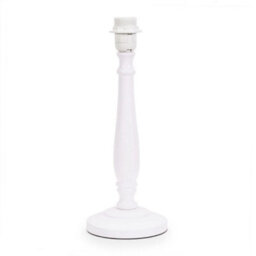 Traditional Wooden Candle Stick Table Lamp Base Living Room Bedroom Lounge Light - thumbnail 1