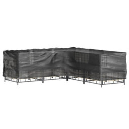 Walplus L-Shaped Outdoor Garden Furniture Covers 2 Pcs 16 Eyelets 285X285X70 Cm - thumbnail 7