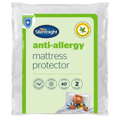 Silentnight Anti Allergy Mattress Protector - Single - image 1
