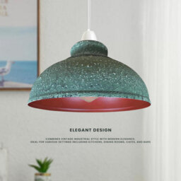 Retro Pendant Lamp Shades Vintage Ceiling Light Shades For Living Room - thumbnail 5