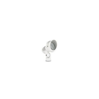 Ideal Lux Terra 1 Light Small Outdoor Spiked Ground Light White Ip65, Gu10