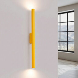 Sollux Lighting Pastelo Steel Yellow 2 Lights Modern Wall Lamps - thumbnail 3