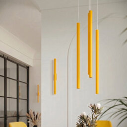 Sollux Lighting Pastelo Steel Yellow 2 Lights Modern Wall Lamps - thumbnail 9