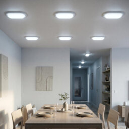 Led Bulkhead Ceiling Light 6400K Cool White 9W 12W Oval Slim Surface Mounted Wall Lamp 900Lm Porch Bathroom Indoor Kitchen - thumbnail 9