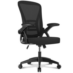 Mesh Office Chair Swivel Gas Lift Height Adjust Ergonomic Computer Desk Chair Black