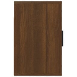 Berkfield Elegant Wall-Mounted Bedside Cabinets 2 Pcs Brown Oak 50X30X47 Cm - thumbnail 8