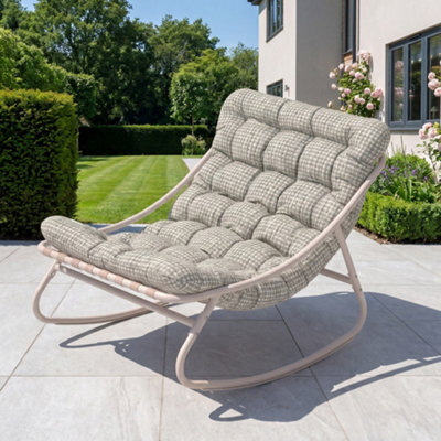 Artemis Home Softrock Outdoor Rocking Chair - Aqua - image 1