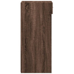 Berkfield Sideboard Brown Oak 30X42.5X93 Cm Engineered Wood - thumbnail 5