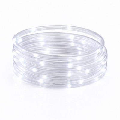 HSD Bright White 10M Flexi Led Multifunction Rope Light - Indoor And Outdoor Battery Operated With 8 Function Timer (6H On / 18H Off) - image 1