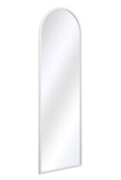 Mirroroutlet The Arcus White Framed Arched Wall Mirror 180Cm X 60Cm - thumbnail 3