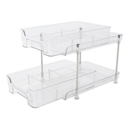 Living And Home Livingandhome 2 Tier Skincare Organizer Desk Organiser For Makeup Cosmetic Perfume - thumbnail 5
