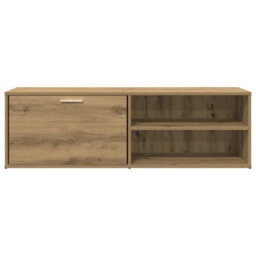 Berkfield Tv Cabinet Artisan Oak 120X34X37 Cm Engineered Wood - thumbnail 4