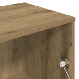Berkfield Tv Cabinet Artisan Oak 120X34X37 Cm Engineered Wood - thumbnail 9
