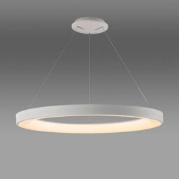 Luminosa Lighting Luminosa Niseko Ring Pendant 90Cm 66W Led, 3000K-6000K Tuneable, 4200Lm, Remote Control, White, 3Yrs Warranty - thumbnail 2
