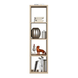Furniture To Go Mauro 3 Shelves Storage Unit In Sonoma Oak - thumbnail 6